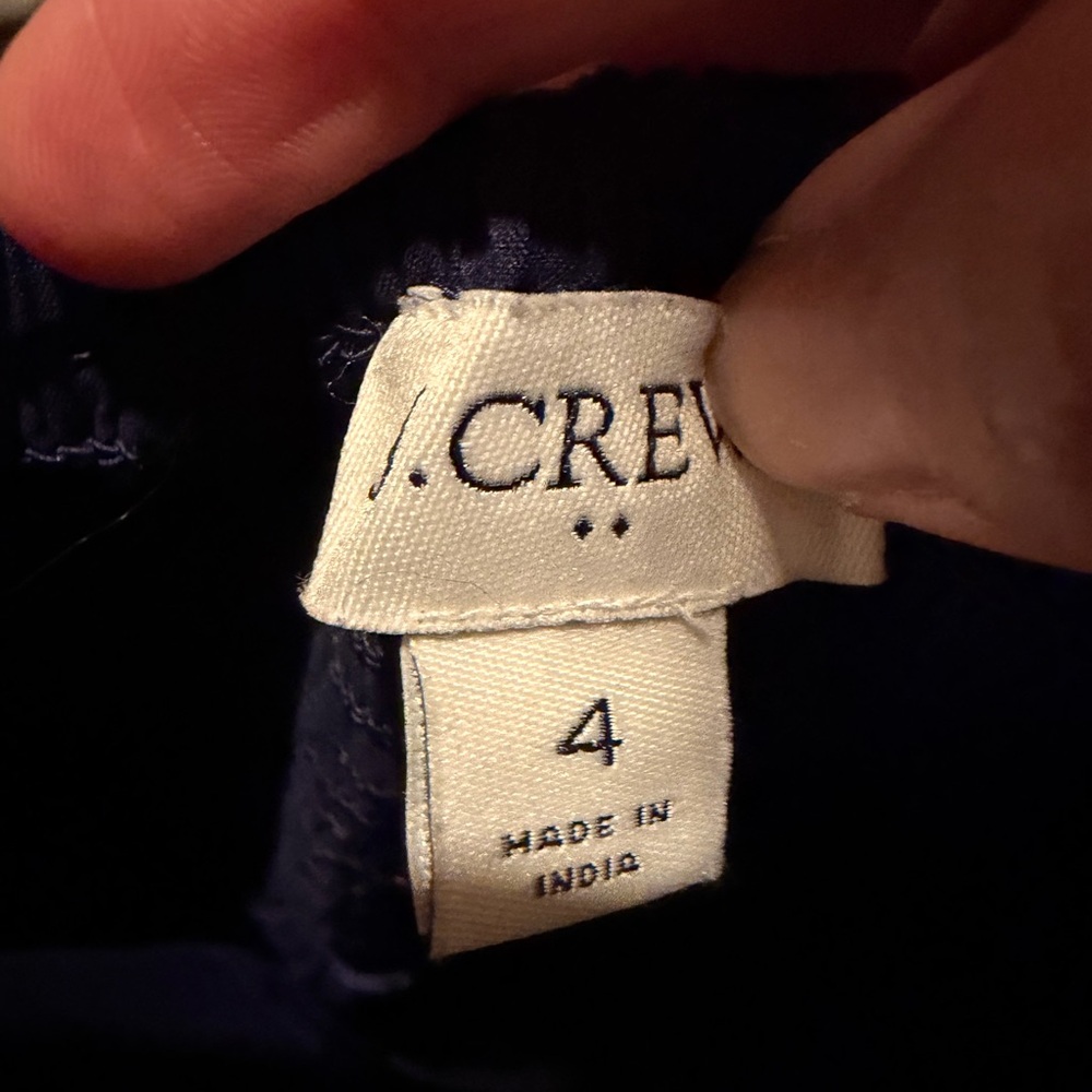J. Crew Deep Blue Eyelet Maxi Dress - Picture 4 of 4